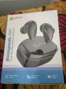 BASSPODS 881 ptron Earbuds