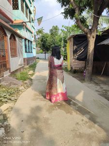 Pink And White Colour Lehenga