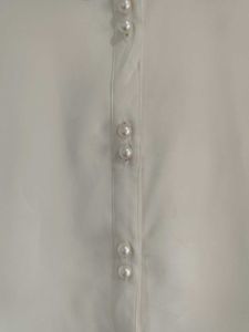 Y2k Pearl Button down Shirt