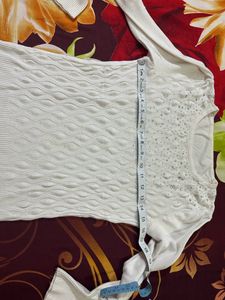 Women White Top For Winter
