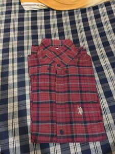 U.S. Polo Assn. Plaid Shirt - Men's Size M