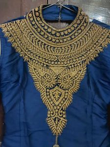 Festive Blue 3pc Kurta set