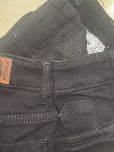Black Denim Shorts