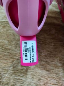 Pink Adjustable Roller Skates