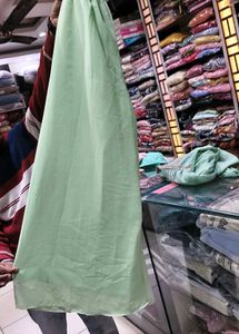 Elegant Mint Green Ethnic Gown