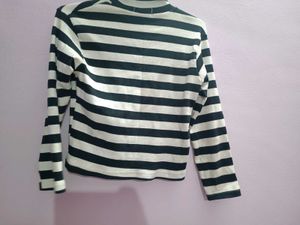 Striped Long Sleeve Top