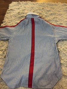 Striped Vintage Short Sleeve Shirt