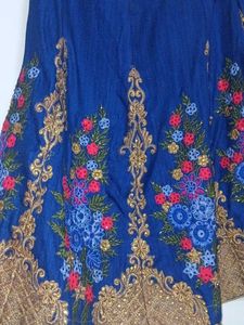 Elegant royal blue Lehenga