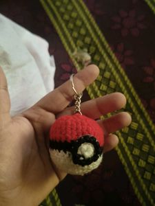 Poke Ball Keychain
