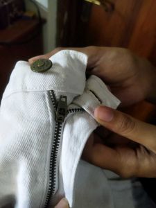 Cute White Denim Shorts