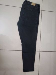 Dark Wash Black Jeans