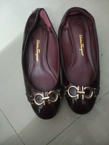 maroon Ferragamo