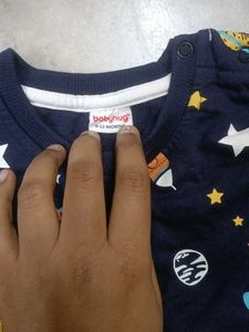Cute Space Print Sweatshirt
