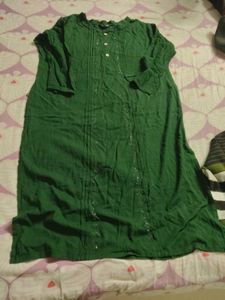 Green Kurta Set