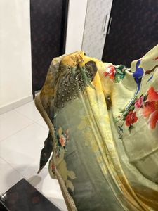 Floral Saree with Blouse