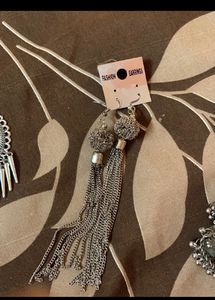 Like New Oxidised Earrings Combo