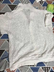 White Knit Shirt
