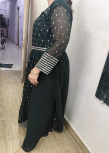 Emerald Dark Green Naira Cut Dress Suit