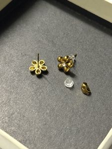 Anti Tarnish Flower Stud Earrings