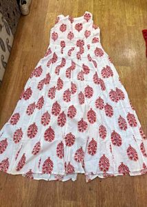 Floral Print Ethnic Skirt and kurti