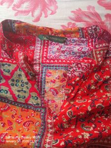 INDOWESTERN PRINT TOP (SALE )