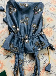 Floral Print Bag Potle Tip