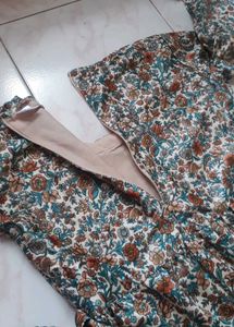 SEMI CASUAL WESTERN PRINTED GOWN