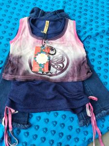 cute girls jeans top 😍 loy price