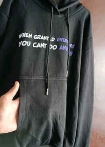 Anime Printed Black Premium Hoodie 💢