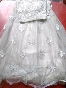 Elegant Embroidered Lehenga Set