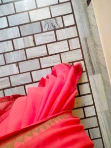 Elegant Pink Saree