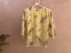 Floral Chiffon Top