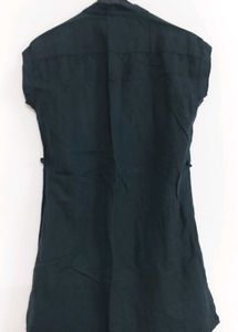 Embroidered Black Dress