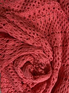 Warm Pink Crochet Top