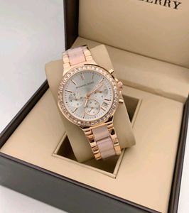 michael kors watch chrono working ladies