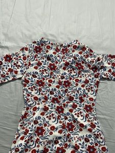 Floral Print Maxi Dress
