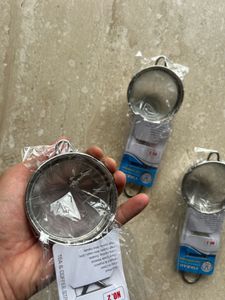 Set of 3 New Tea Strainers