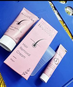 Hair Removal Cream &amp; Calming Serum