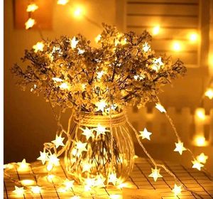 Led Light Star golden high quality 4meters