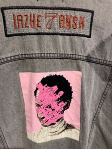 Graphic Denim Jacket