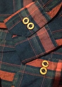 Hooded Plaid Flannel Shirt