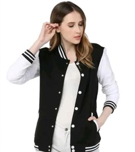 Varsity Jacket - Black & White
