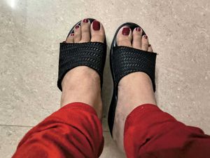 New Black Women Flats