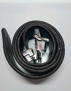 Black Leather Belt