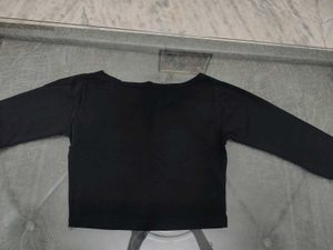 Black Long Sleeve Top