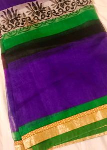 Multi Color Soft Saree