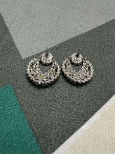 Sparkling Silver Earrings