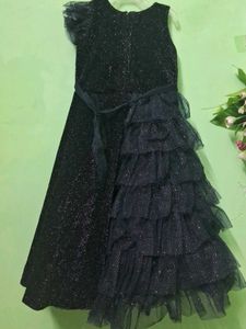 Sparkly Black Girls Dress