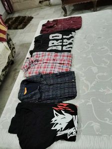 Men 5 Tshirt Combo