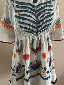 Abstract Print Dress